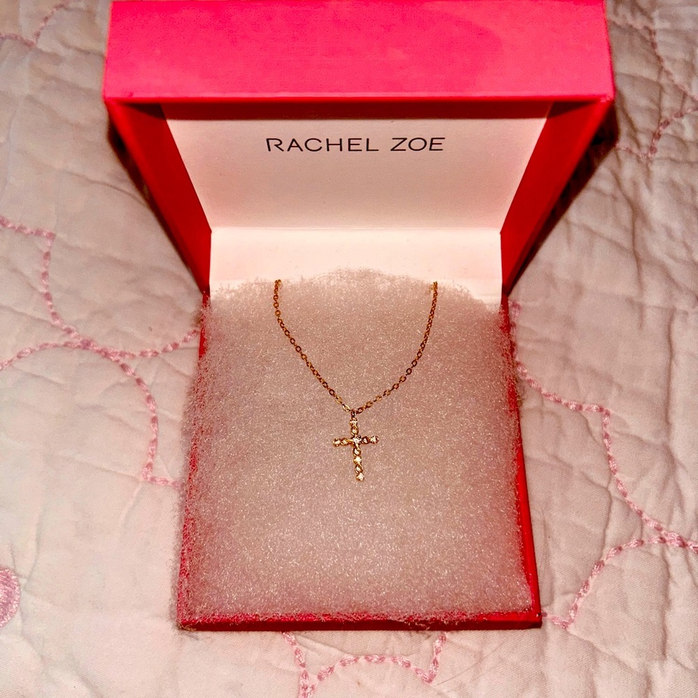 Rachel Zoe Cross Necklace